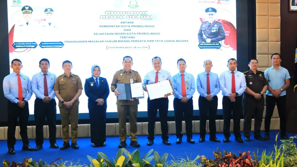 Pemkot Probolinggo dan Kejari Kota Probolinggo sepakat berkerja sama dalam penanganan masalah hukum bidang perdata dan tata usaha negara (TUN). 