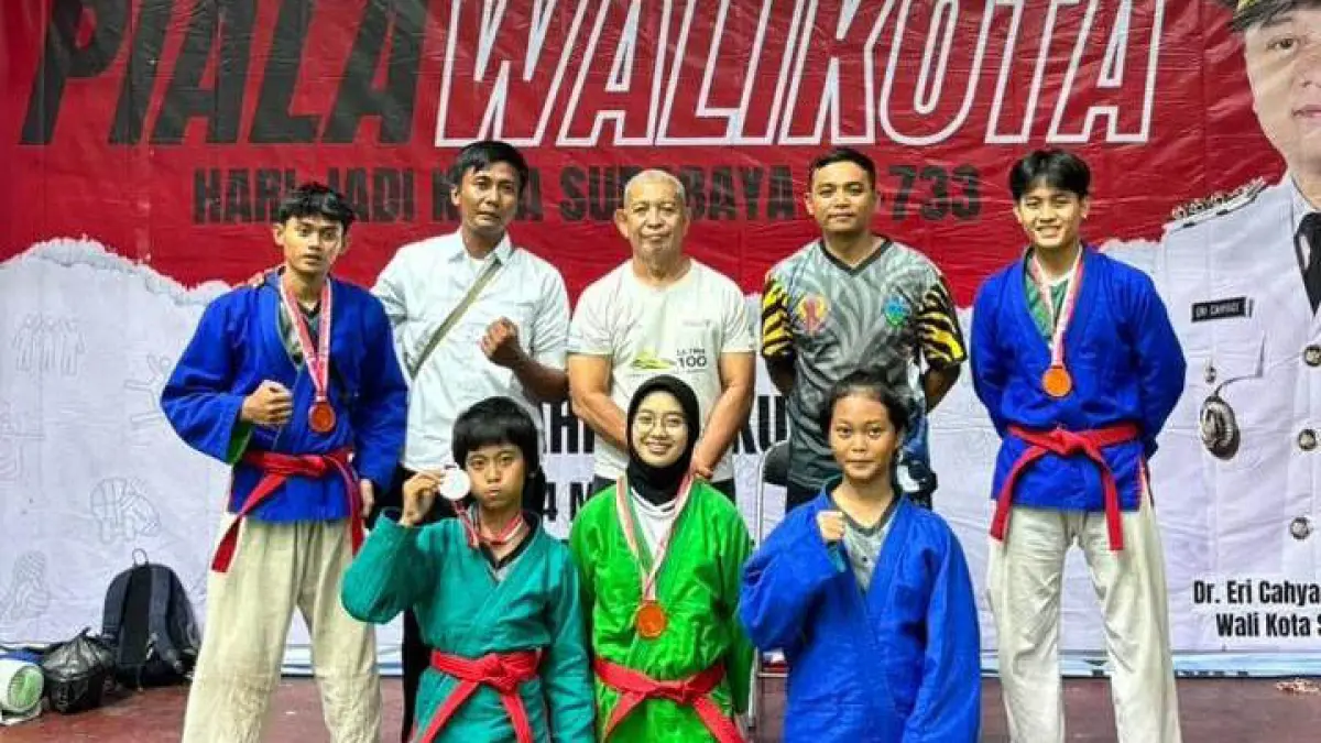 POTENSIAL: Atlet kurash Kabupaten Probolinggo yang mengikuti ajang kejurda beberapa waktu lalu.( Foto: Istimewa)