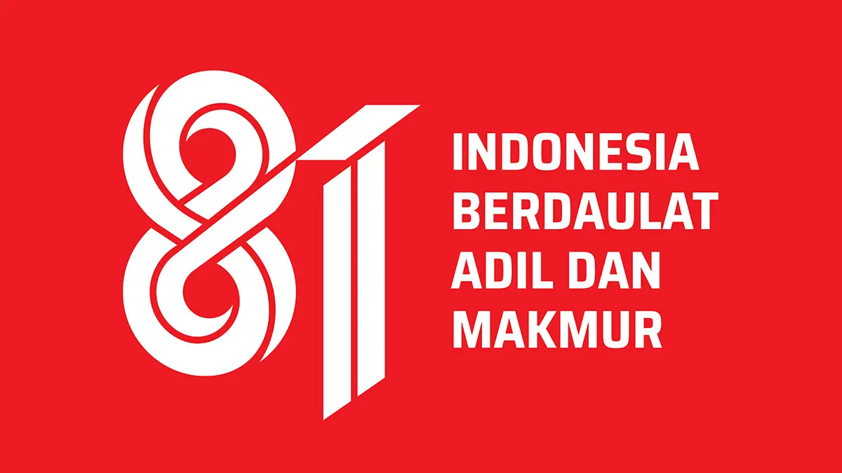 logo resmi HUT ke-81 RI