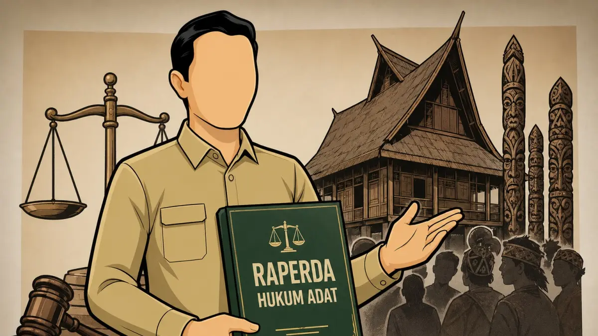 Ilsutrasi raperda hukum adat