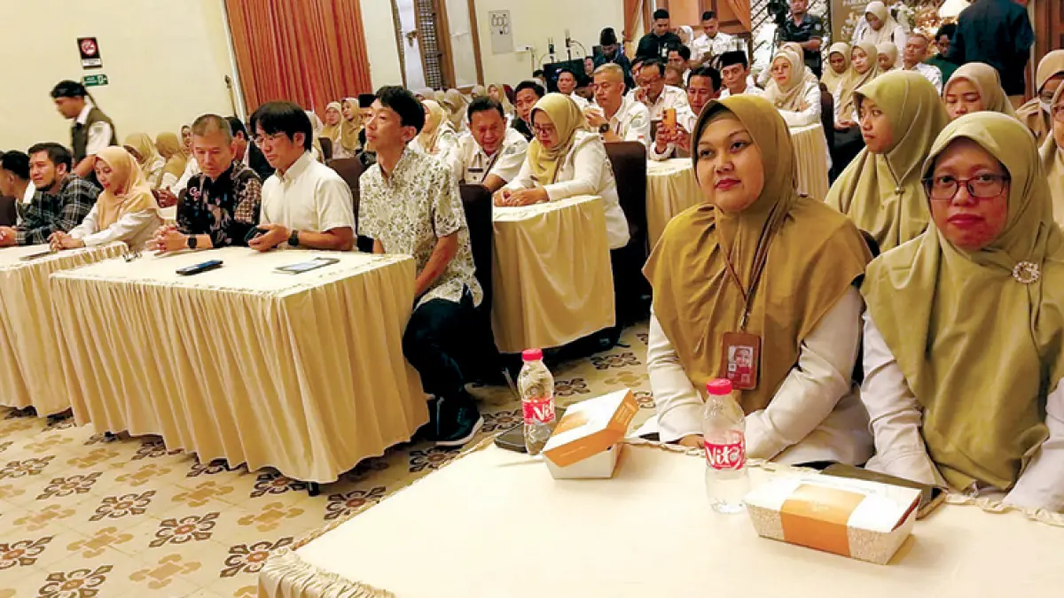KUALITAS SDM: Improving Teacher Capacity Through Lesson Study and Robotics Workshop menjadi salah satu ikhtiar Pemkot Probolinggo dalam meningkatkan kapasitas guru dan tenaga kependidikan di Kota Probolinggo. Kegatan ini digelar dua hari, Rabu-Kamis (19-20/8).