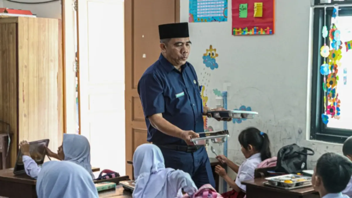 Ilustrasi guru. (Hanung Hambara/Jawa Pos).