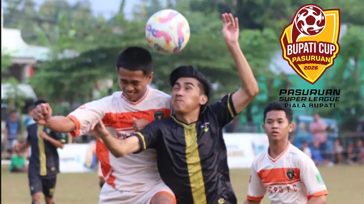 SERU: Laga Bupati Cup Pasuruan Superleague yang digelar tahun lalu. Tahun ini turnamen sepakbola bergengsi ini bakal digelar lagi. (Foto: dok Jawa Pos Radar Bromo)