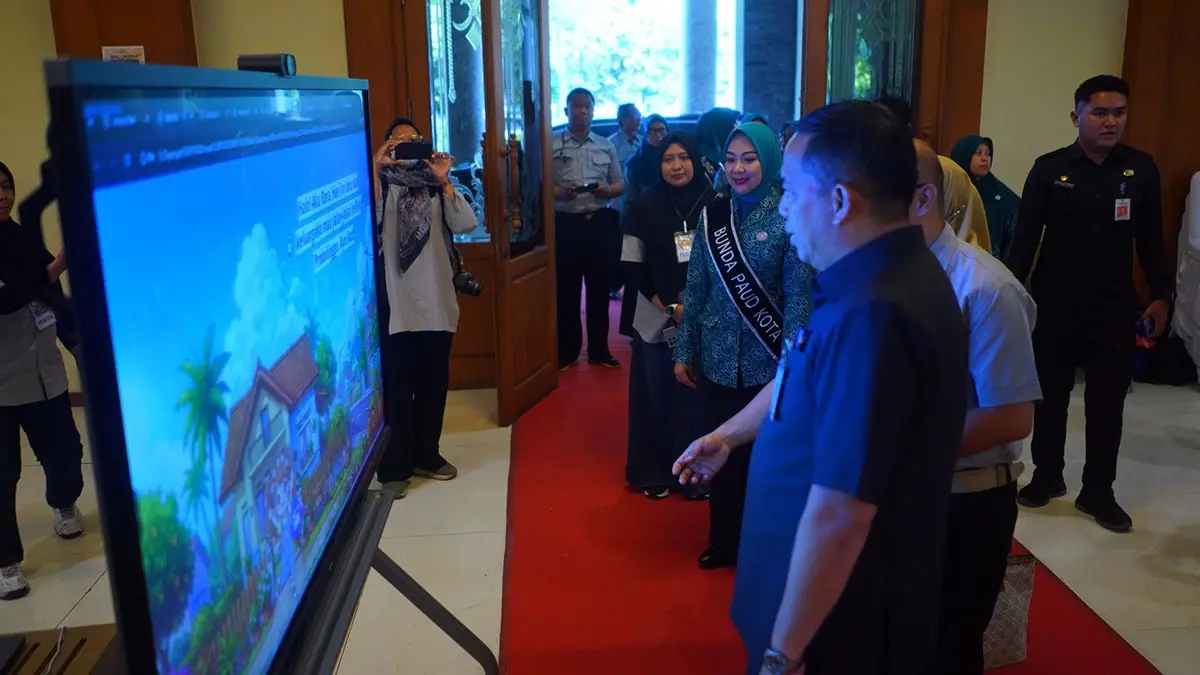 ANUGERAH: Anugerah Inovasi Media Pembelajaran PAUD dan PNF Kota Probolinggo digelar di Paseban Sena Ballroom Hotel & Restaurant, Rabu (2/9). 