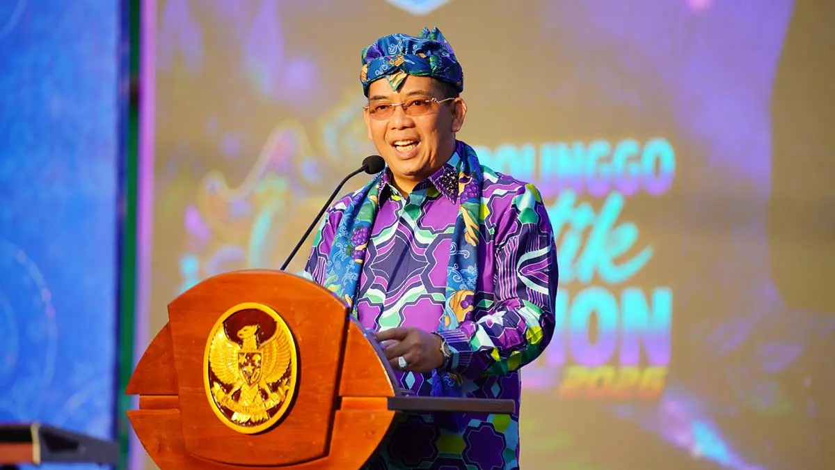 BERI APRESIASI: Wali Kota Probolinggo dr Aminuddin saat memberi sambutan. 