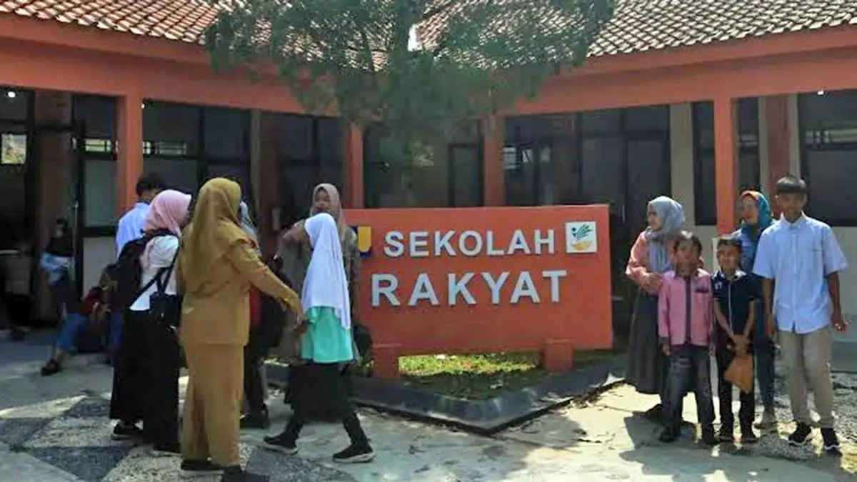 Ilustrasi sekolah rakyat