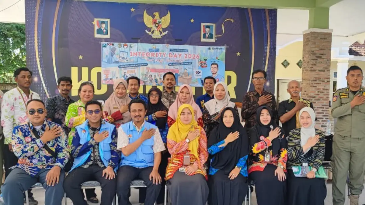 BAGIAN TIMUR: Penguatan budaya integritas melalui Integrity Day di Kecamatan Kotaanyar.