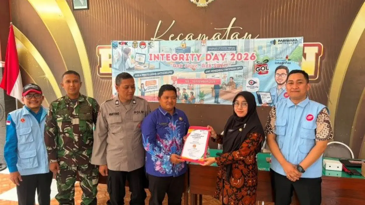 KOMPAK: Sinergi Forkopimcam Pajarakan dalam penguatan budaya integritas.