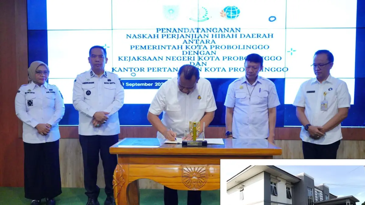 PINDAH TANGAN: Rupbasan di Jalan Anggrek, Kota Probolinggo, kini berubah status menjadi milik Kejari Kota Probolinggo. (ARIF MASHUDI/JAWA POS RADAR BROMO)