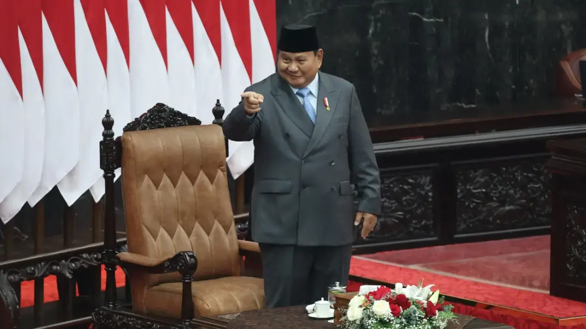 Presiden Prabowo Subianto. (Dery Ridwansah/ JawaPos.com)
