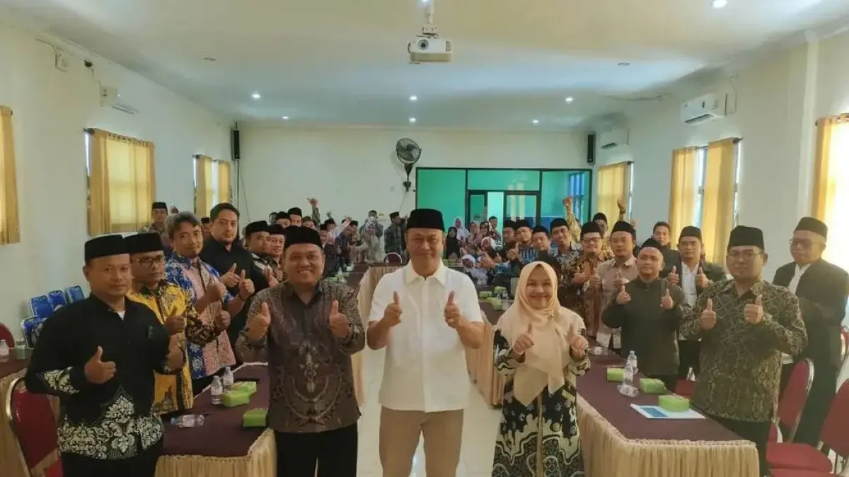 WORKSHOP: Kemenag Kota Probolinggo menggelar pelatihan peningkatan kompetensi, salah satunya Workshop Comunication Skill bagi para pegawainya, Sabtu (8/8).