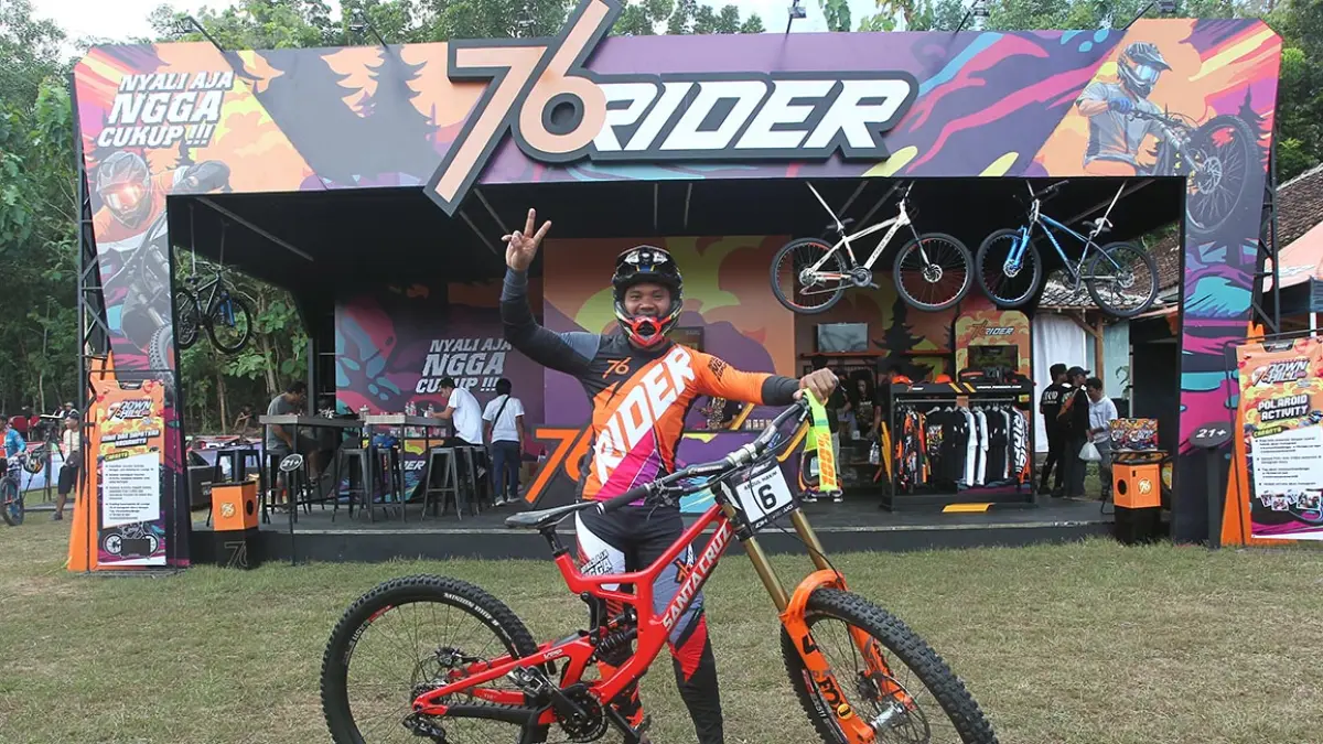 PERSAINGAN KETAT: M Abdul Hakim siap all out di 76 ULTIMATE DOWNHILL 2026 – SERI II PASURUAN.
