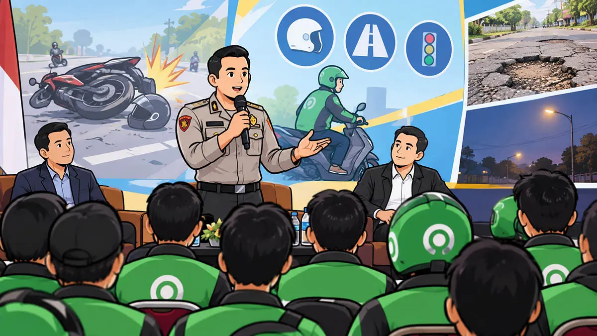 Kecelakaan Pemotor di Kabupaten Pasuruan Diklaim Tinggi, Polres Pasuruan Lakukan Ini