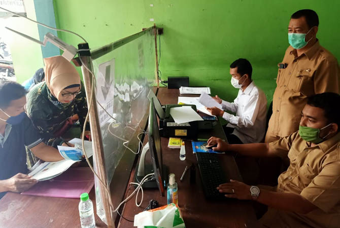 Pelayanan haji dan umrah di kantor Kemenag Kabupaten Pasuruan.