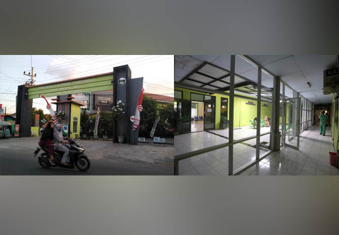 DAPAT KUCURAN KEMENKES: RSUD Waluyo Jati dan RSUD Tongas, dua rumah sakit pelat merah yang mendapat kucuran dana dari Kemenkes untuk penanganan Covid-19. (Foto : Zainal Arifin/Jawa Pos Radar Bromo)