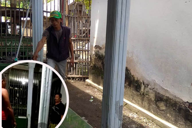 TKP: Lokasi pembacokan dipicu suara sound system di Kanigaran. (Foto: Rizky Putra Dinasti/Jawa Pos Radar Bromo)