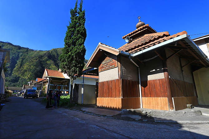 GUYUB: Suasana Kampung Muslim di Desa Wonokerto, Kecamatan Sukapura. (Zainal Arifin/Radar Bromo)