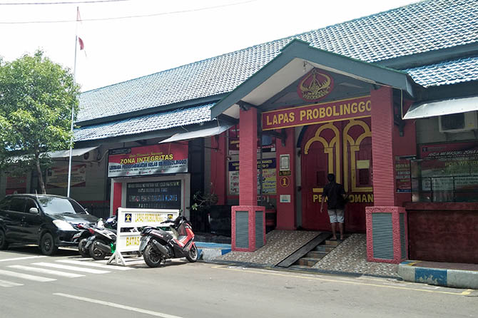 Suasana di Lapas Probolinggo, beberapa waktu lalu. (Dok. Radar Bromo)