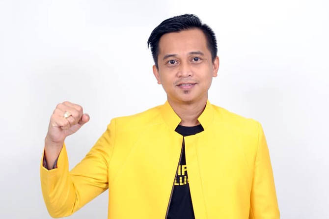 Ketua DPD Golkar Kabupaten Probolinggo Oka Mahendra