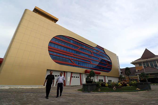 RSUD Bangil yang kini keterisian tempat tidur mulai longgar seiring turunnya kasus covid. (Dok. Radar Bromo)
