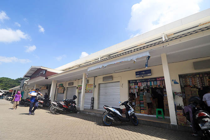SUDAH TERAPKAN: Pasar Sukorejo jadi salah satu pasar yang sudah menerapkan e-retribusi. (Dok. Radar Bromo)