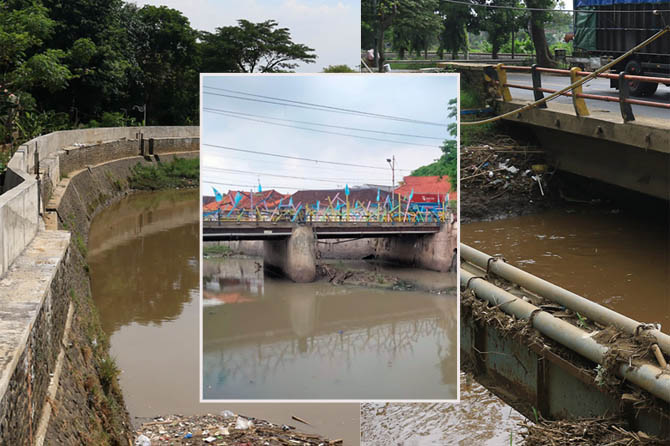 SUDAH TERPANTAU: Sungai Welang, Petung dan Gembong yang kerap meluap di musim hujan. Saat ini tiga sungai tersebut sudah terpasang alat peringatan dini. (Foto: Dok. Radar Bromo)