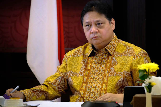 Menko Airlangga Hartarto.