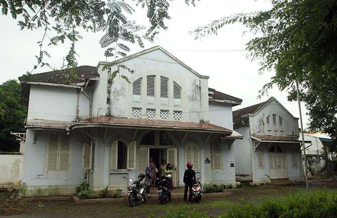 PENUH SEJARAH: Kondisi museum dr Moh Saleh.