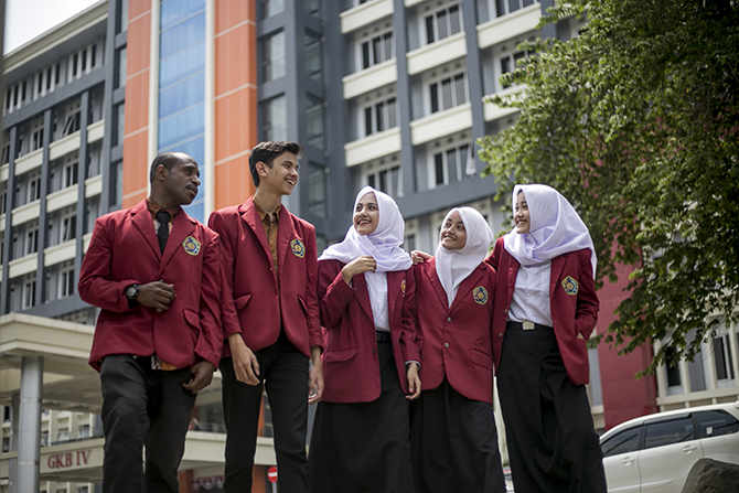 HARGAI PRESTASI: UMM membuka Beasiswa Talenta Unggul, membebaskan SPP bagi calon mahasiswa baru berprestasi.
