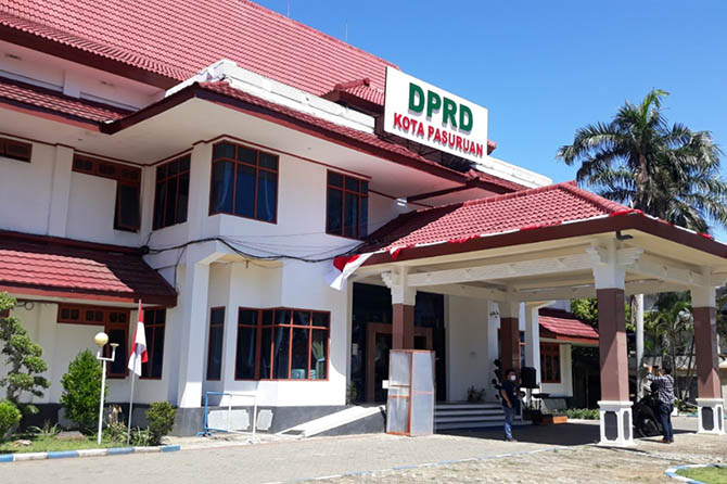 Kantor DPRD Kota Pasuruan. (Dok. Radar Bromo)