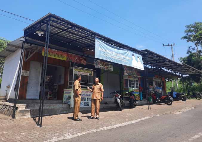 LOKASI STRATEGIS: Pasar Desa Pucangsari yang bakal dikembangkan untuk peningkatkan ekonomi warga. (Foto: Istimewa)