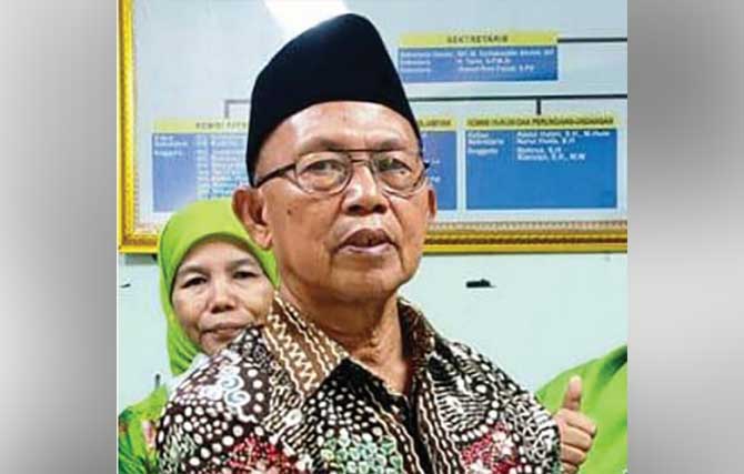 BERPULANG: KH Syihabuddin semasa hidup.