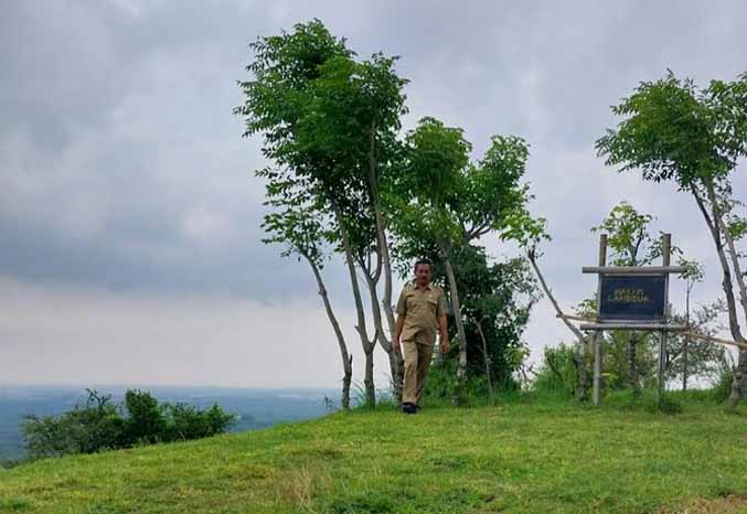 MENYIMPAN MISTERI: Makam Landeur di Tigasan Wetan, Kecamatan Leces. (Foto: Istimewa)