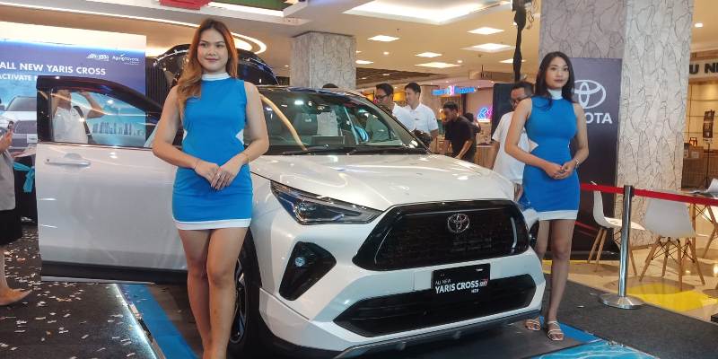 TOYOTA: Toyota All New Yaris Cross, si pendatang baru, resmi mengaspal di Bali.