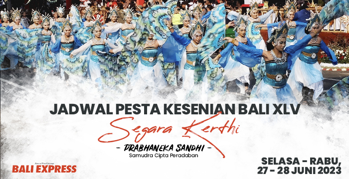 Jadwal Pesta Kesenian Bali (PKB) XLV, Selasa - Rabu, 27 - 28 Juni 2023