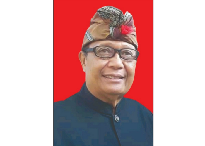 Tokoh Golkar sekaligus staf ahli Bupati Gianyar, Dewa Ngakan Rai Budiasa.