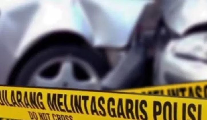 Ilustrasi kecelakaan lalu lintas.