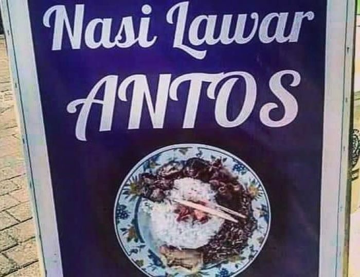 Warung Nasi Lawar Antos di Banjar Mas, Desa Sayan, Kecamatan Ubud, Gianyar.