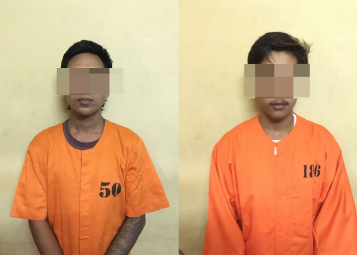 Ditahan: Kadek AS dan Kadek ALM kini telah ditahan di Rutan Polres Kawasan Bandara Internasional I Gusti Ngurah Rai.