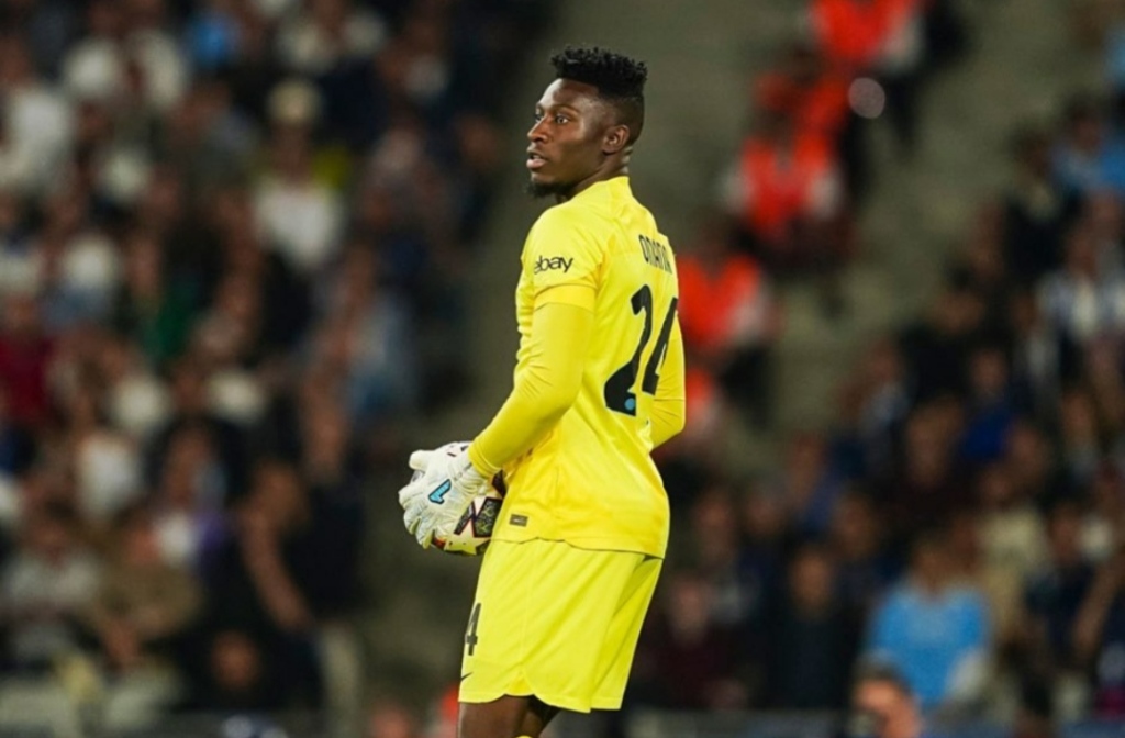 KIPER INCARAN MANCHESTER UNITED: Andre Onana, penjaga gawang Inter Milan ini memiliki kakak kandung yang pernah berkarir di Liga Indonesia.