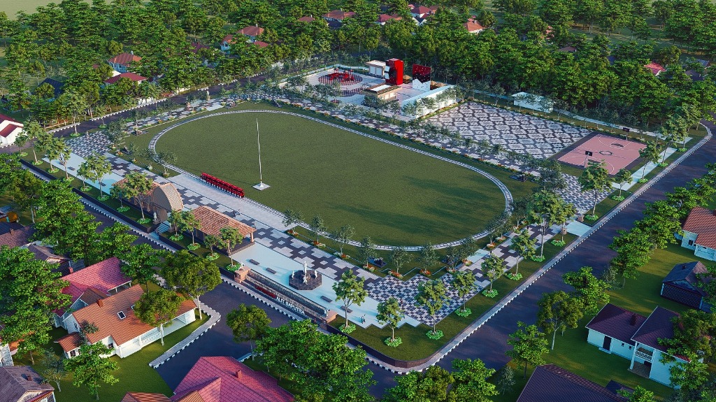 Rencana penataan Lapangan Alit Saputra, Tabanan, Bali