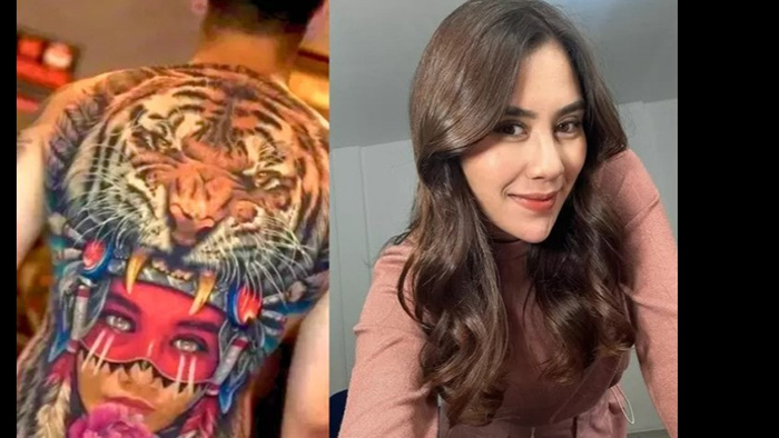 Rendy Kjaernett resmi hapus tato wajah Syahnaz di punggungnya