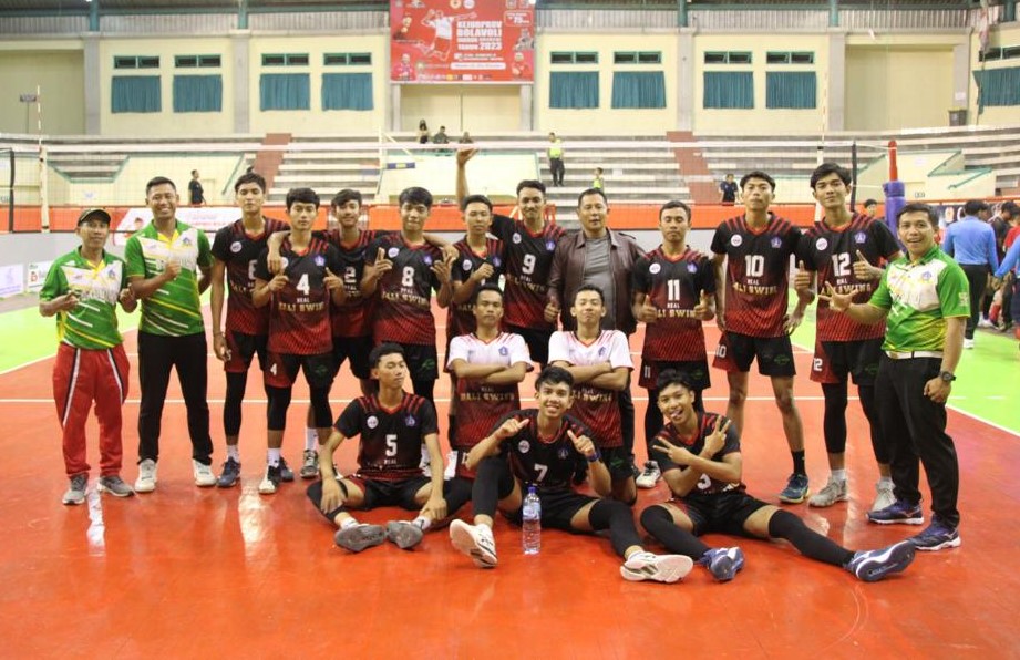 Tim Keris Badung Putra yang tampil di ajang Kejurprov Antarklub yang tengah berlangsung Karangasem.
