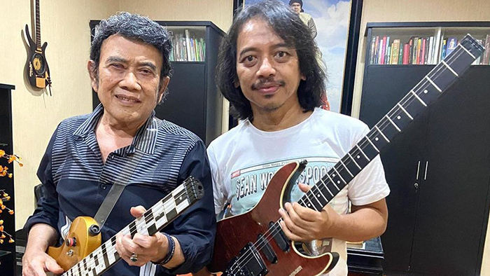 Rhoma Irama dan Dewa Budjana berkolaborasi dalam lagu Smara Rindu