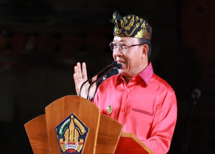 Gubernur Bali, Wayan Koster.