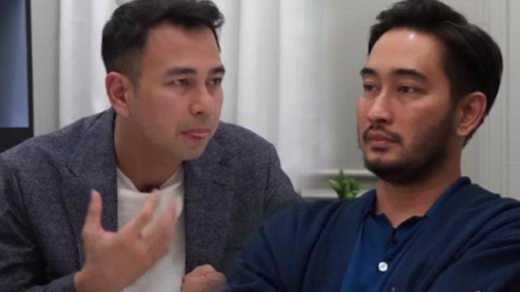 CURAH HATI: Sambil nangis Ritchie Ismail atau Jeje ungkap isi hati di hadapan Raffi Ahmad setelah tahu Syahnaz selingkuh.