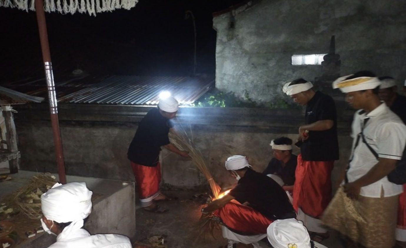 Mabuu-buu di Pura Dalem Purwa, Penarukan Buleleng.