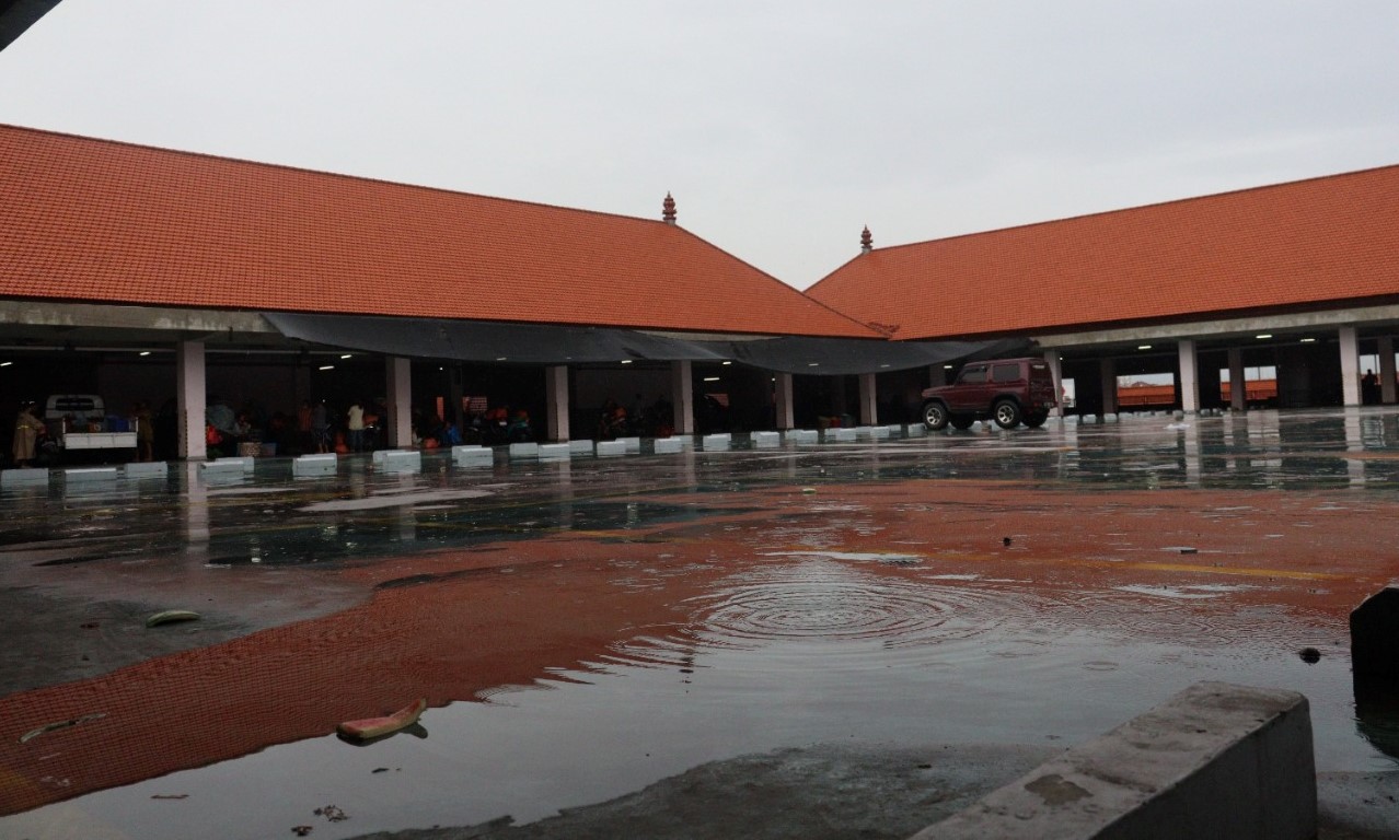 Rooftop Pasar Banyuasri yang akan digunakan sebagai Mall Pelayanan Publik di Kabupaten Buleleng.