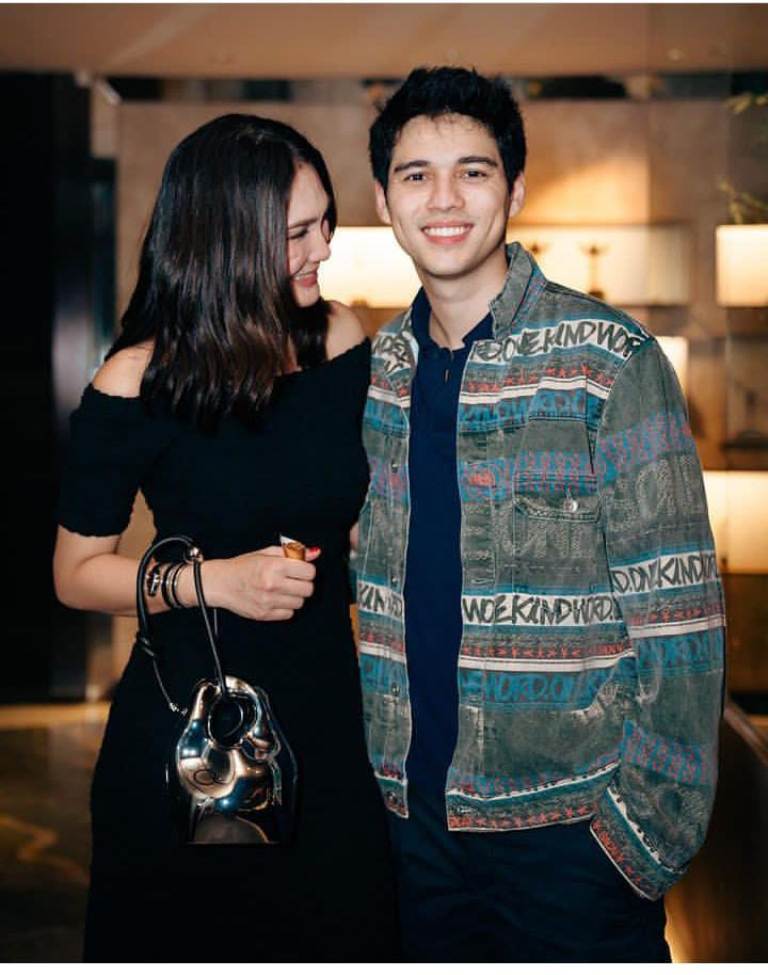 KEBERSAMAAN: Luna Maya mengunggah foto kebersamaan dengan kekasihnya Maxime Bouttier. Warganet mendoakan agar keduanya segera menikah.