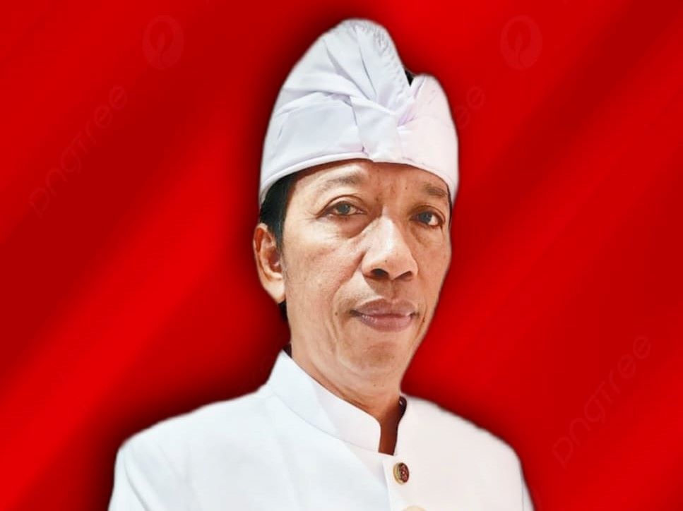 Ketua PAC PDIP Kediri Nyoman Mulyadi yang dicoret dari daftar caleg PDIP untuk maju ke DPRD Bali.